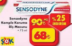 SENSODYNE KOMPLE KORUMA DİŞ MACUNU 75 ML